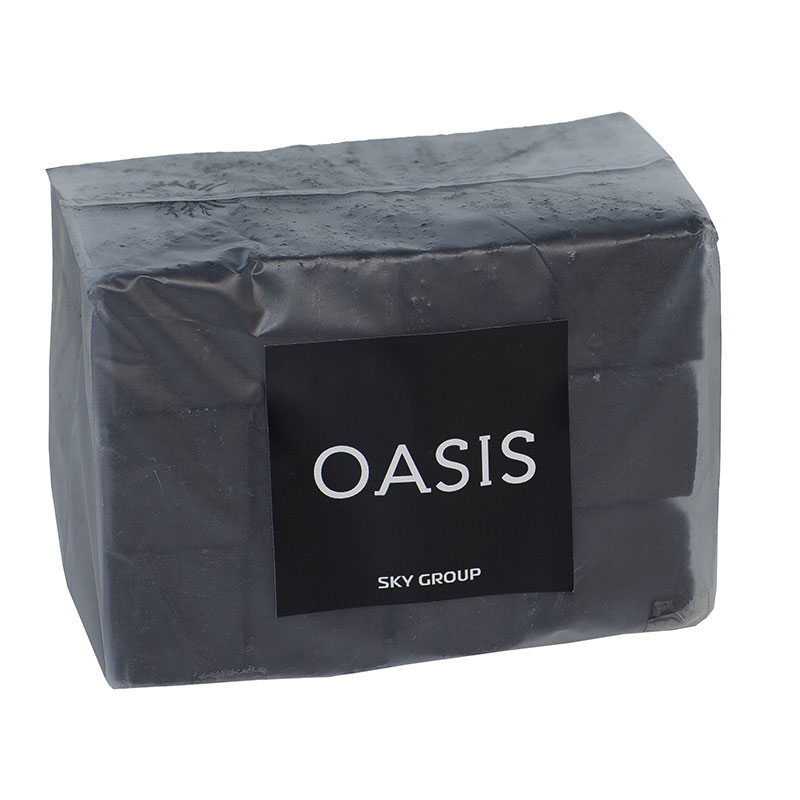 Купити вугілля Oasis 1кг 25-й кубик Без пакування